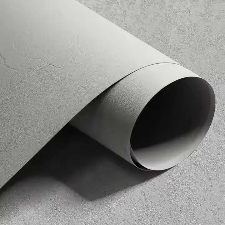 Film de decorare a peretelui laminat din PVC de piatră PVC